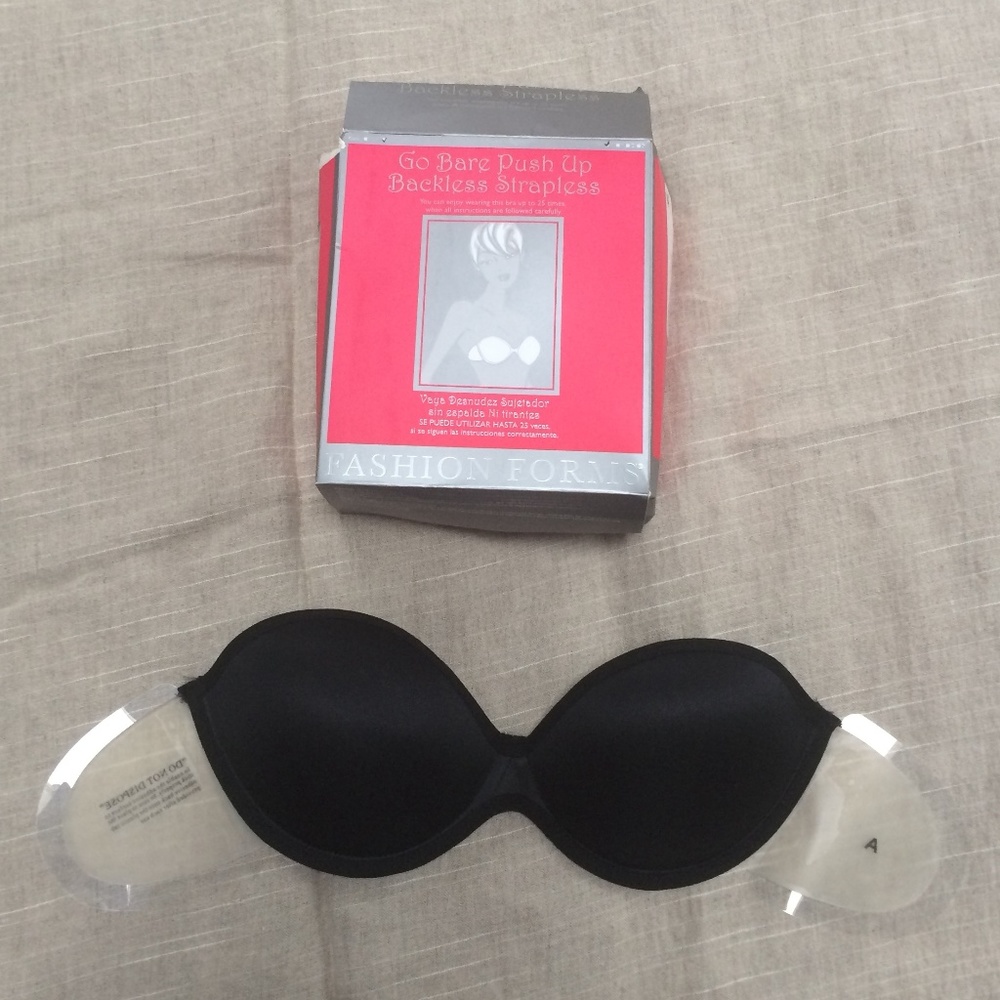 **SALE** A cup Strapless Backless Stick-On Bra